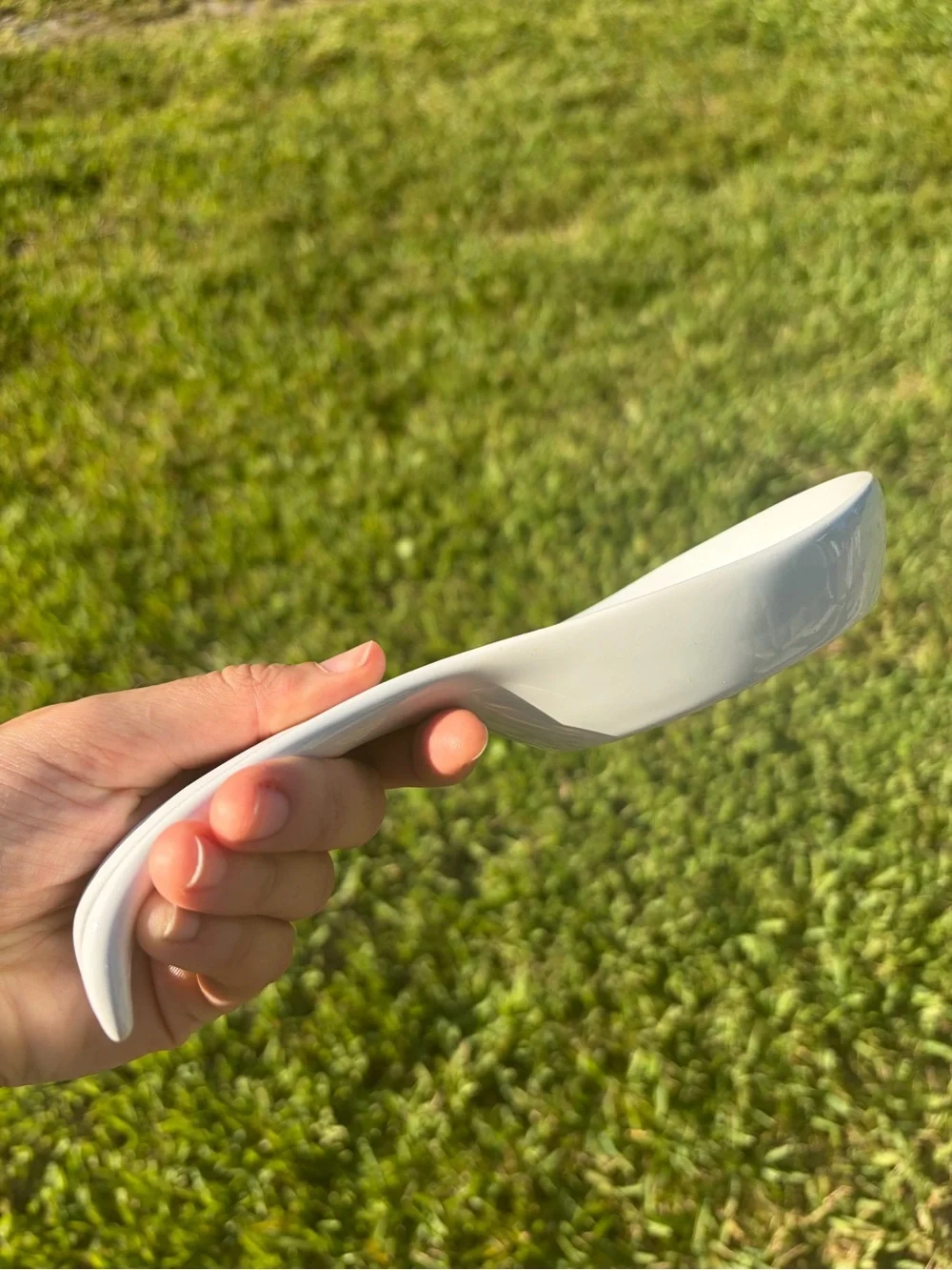 Rise & Shine Blue Ceramic Spoon Rest